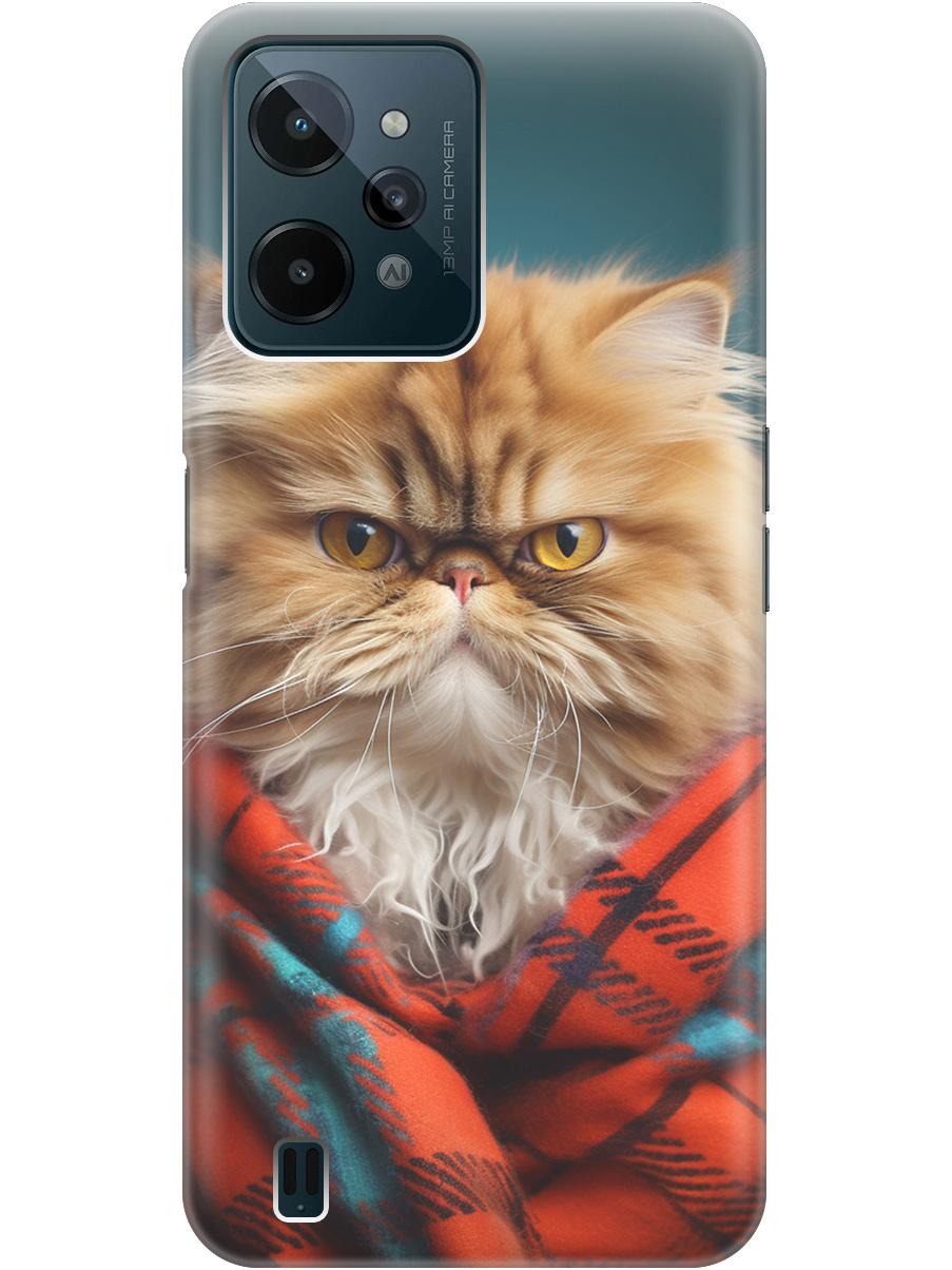 Силиконовый чехол на realme C31 с рисунком "Недовольный котик", Красный;синий, 20000578
Силиконовый чехол на realme C31 с рисунком "Недовольный котик", Красный;синий, 20000578