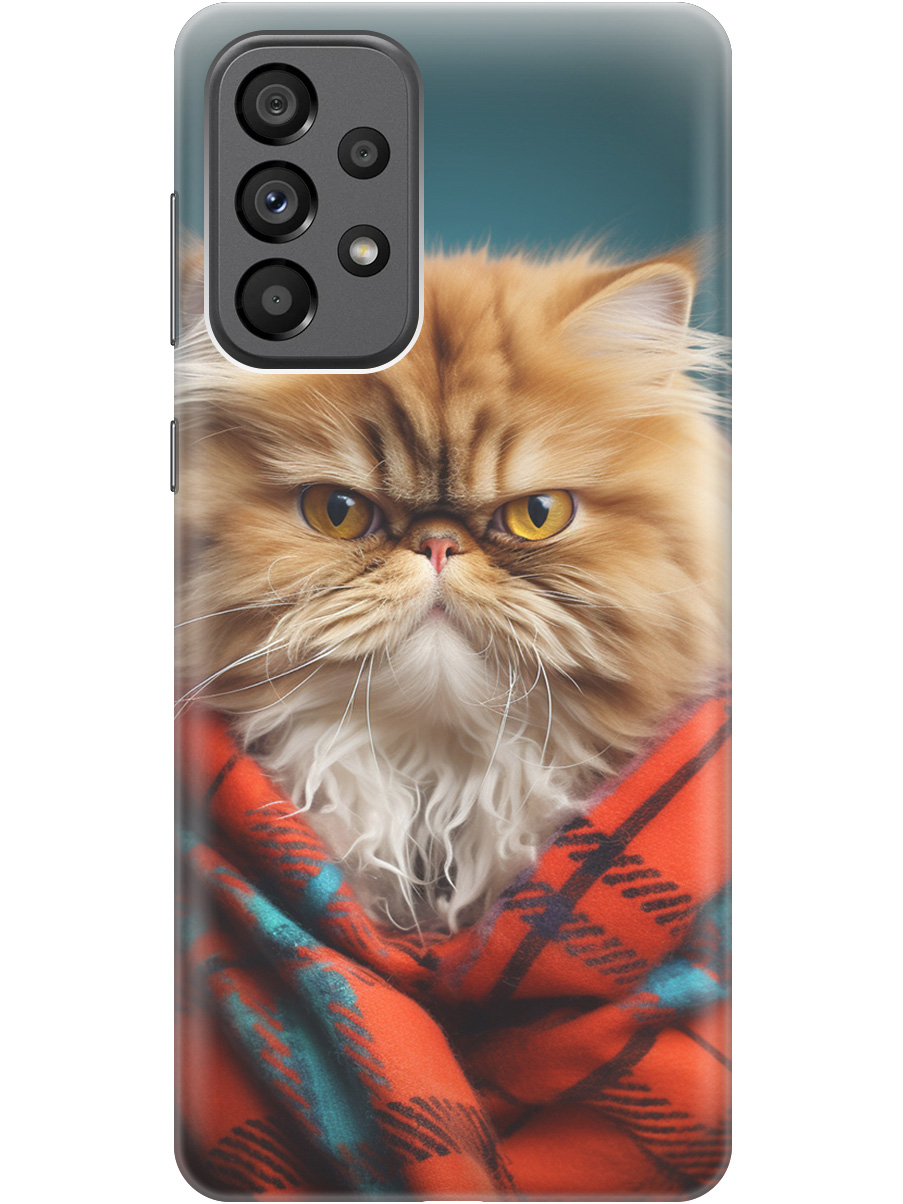 Силиконовый чехол на Samsung Galaxy A73 5G с рисунком "Недовольный котик", Красный;синий, 20001057
Силиконовый чехол на Samsung Galaxy A73 5G с рисунком "Недовольный котик", Красный;синий, 20001057