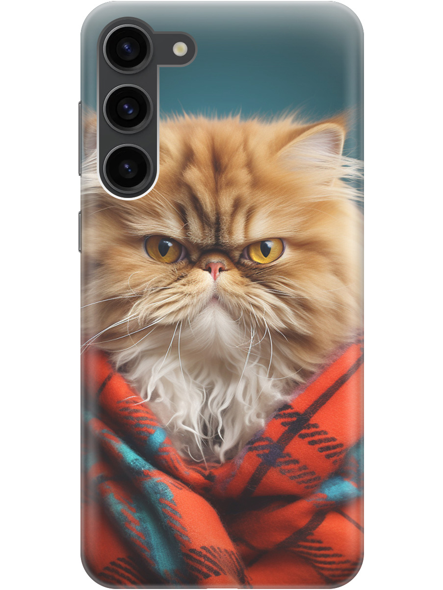 Силиконовый чехол на Samsung Galaxy S23+ с рисунком "Недовольный котик", Красный;синий, 20000659
Силиконовый чехол на Samsung Galaxy S23+ с рисунком "Недовольный котик", Красный;синий, 20000659