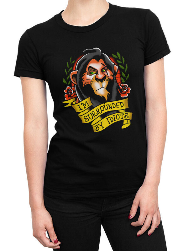 Футболка женская Dream Shirts Шрам "Я окружен идиотами" Женская 50009101 черная 3XL, Шрам "Я окружен идиотами" Женская 50009101
Футболка женская Dream Shirts Шрам "Я окружен идиотами" Женская 50009101 черная 3XL, Шрам "Я окружен идиотами" Женская 50009101