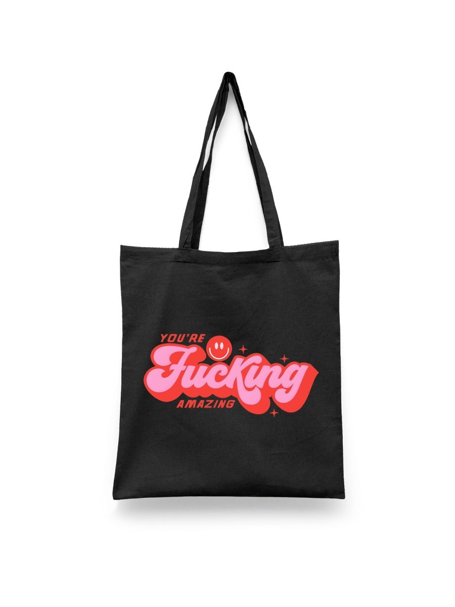 Шоппер унисекс Каждому Своё You're amazing/Pink FRBCH6, черный, You're amazing/Pink FRBCH6
Шоппер унисекс Каждому Своё You're amazing/Pink FRBCH6, черный, You're amazing/Pink FRBCH6