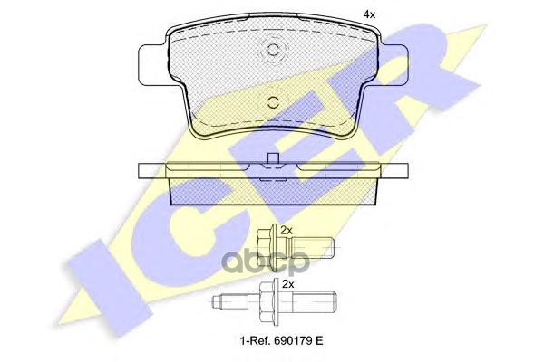Колодки Дисковые Задние Сitrоеn С4 Рiсаssо 1.8/2.0 16V/1.6Нdi/2.0Нdi 06> ICER 18185 181853
Колодки Дисковые Задние Сitrоеn С4 Рiсаssо 1.8/2.0 16V/1.6Нdi/2.0Нdi 06> ICER 18185 181853