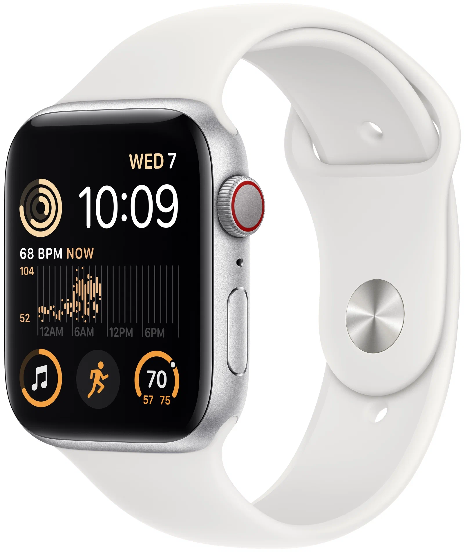 Смарт-часы Apple Watch SE (2022) GPS 40мм Aluminum Case with Sport Band Серебристый S/M, MNT93LL/A
Смарт-часы Apple Watch SE (2022) GPS 40мм Aluminum Case with Sport Band Серебристый S/M, MNT93LL/A