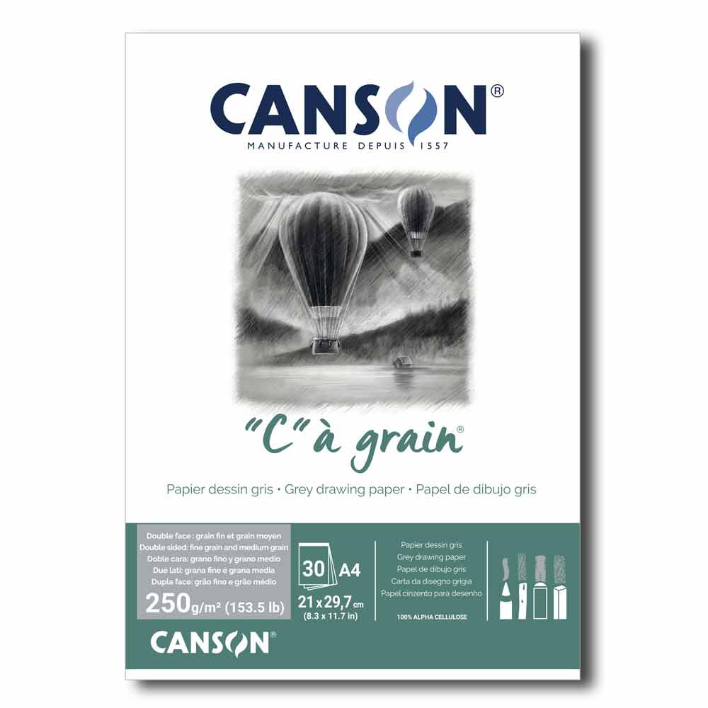 Альбом для графики Canson C a Grain 250г/м2 A4 серый 30л склейка по короткой стороне, Альбом для графики CANSON C a Grain, 250г/м2, A4, серый, 30л., склейка по короткой стороне
Альбом для графики Canson C a Grain 250г/м2 A4 серый 30л склейка по короткой стороне, Альбом для графики CANSON C a Grain, 250г/м2, A4, серый, 30л., склейка по короткой стороне