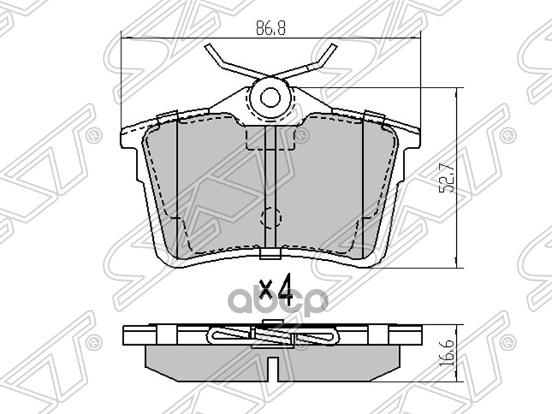 Колодки Тормозные Зад Peugeot Partner 13-/Citroen Berlingo Sat арт. ST-1608520480
Колодки Тормозные Зад Peugeot Partner 13-/Citroen Berlingo Sat арт. ST-1608520480