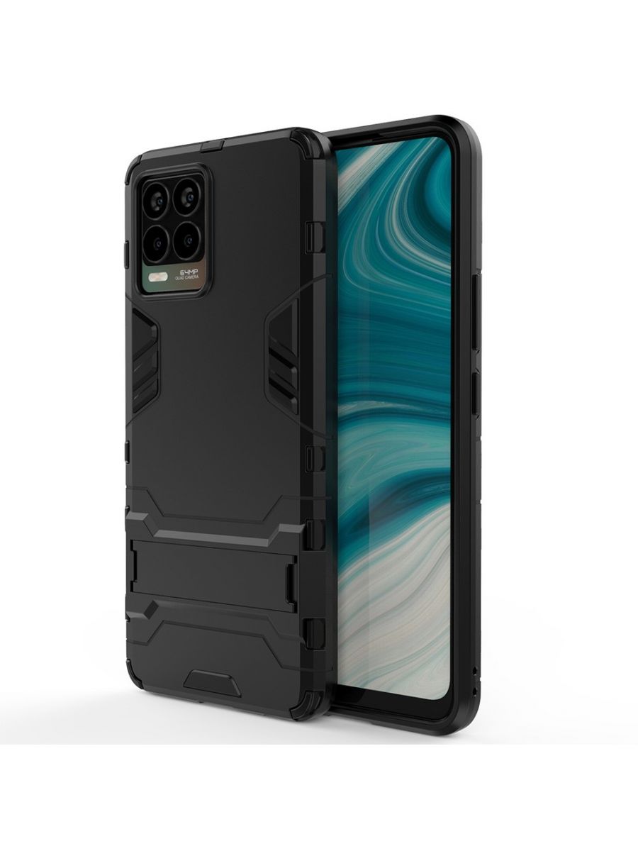 Brodef IRON Противоударный с подставкой чехол для Realme 8 Pro/8 Черный
Brodef IRON Противоударный с подставкой чехол для Realme 8 Pro/8 Черный