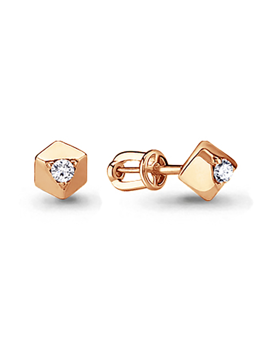 Серьги-пусеты из желтого золота с бриллиантом Yahont 199063, 199063
Серьги-пусеты из желтого золота с бриллиантом Yahont 199063, 199063