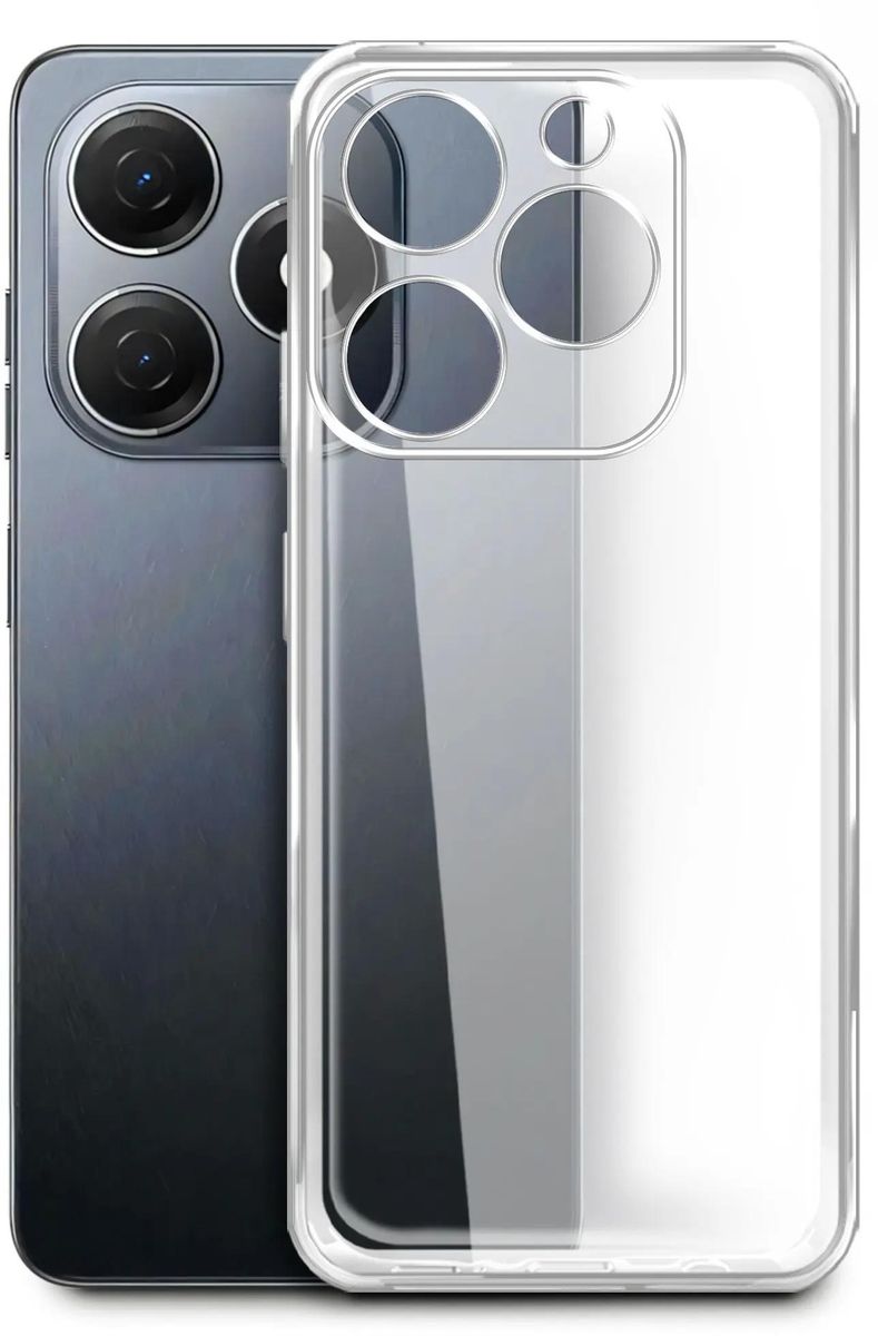 Чехол BORASCO Silicone Case для Tecno Spark 20/20C/Go 2024/Pop 8, прозрачный, Silicone Case
Чехол BORASCO Silicone Case для Tecno Spark 20/20C/Go 2024/Pop 8, прозрачный, Silicone Case