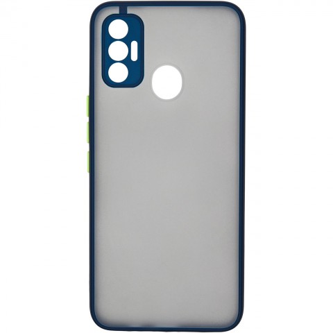 фото Чехол carmega для tecno spark 7 frost blue (car-sc-tcsp7frbl)