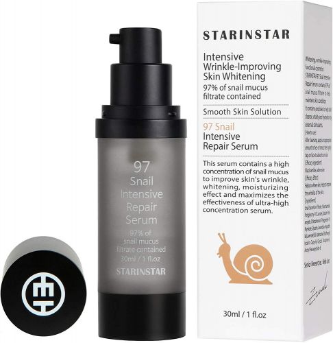 Высококонцентрированный серум с муцином улитки STARINSTAR 97 SNAIL INTENSIVE REPAIR SERUM, серум
Высококонцентрированный серум с муцином улитки STARINSTAR 97 SNAIL INTENSIVE REPAIR SERUM, серум