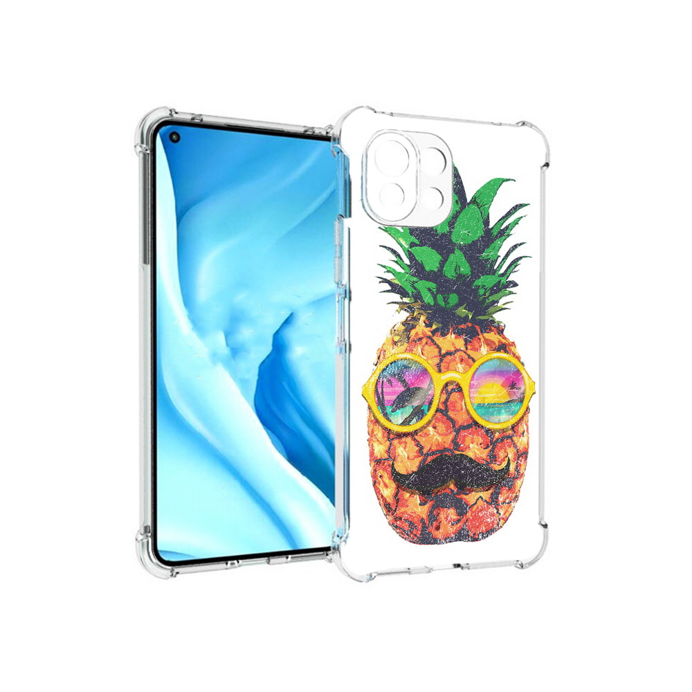 Чехол MyPads Tocco для Xiaomi Mi 11 Lite прикольный ананас с лицом (PT159462.256.556), Прозрачный, Tocco
Чехол MyPads Tocco для Xiaomi Mi 11 Lite прикольный ананас с лицом (PT159462.256.556), Прозрачный, Tocco