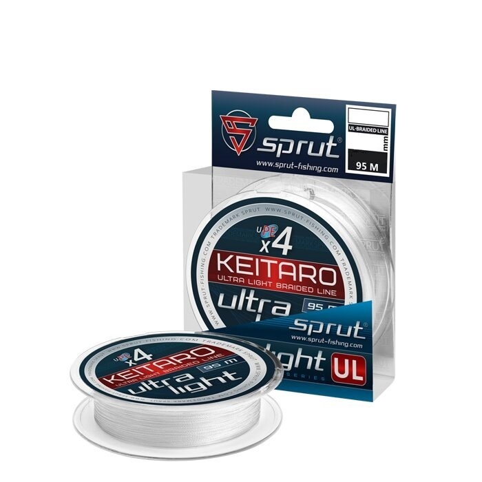 Шнур Sprut KEITARO (0.06 / 4.95 / 95 / 3 / белый / Crystal White / 3 / 300 / 3), Keitaro Ultra Light
Шнур Sprut KEITARO (0.06 / 4.95 / 95 / 3 / белый / Crystal White / 3 / 300 / 3), Keitaro Ultra Light