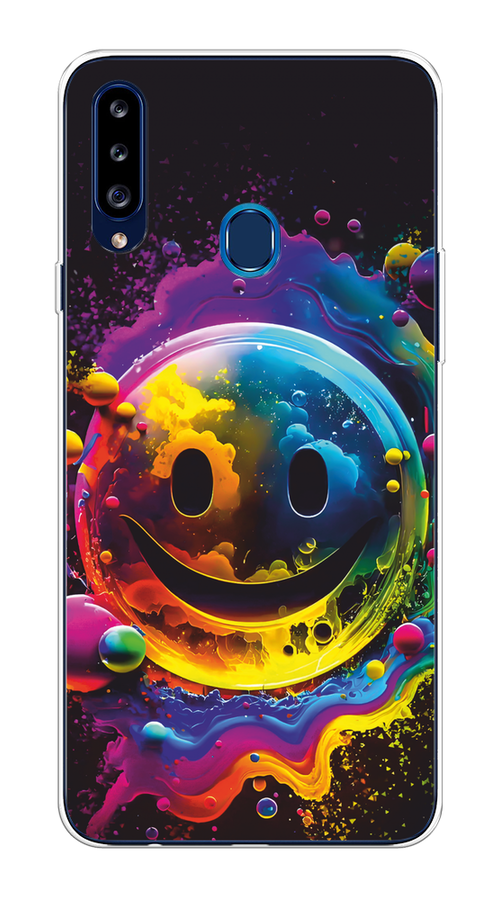 Чехол Awog на Samsung Galaxy A20s "Кислотный смайл", Фиолетовый;желтый;синий, 2100850-1
Чехол Awog на Samsung Galaxy A20s "Кислотный смайл", Фиолетовый;желтый;синий, 2100850-1