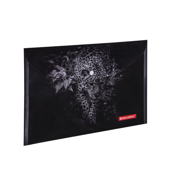Папка-конверт с кнопкой BRAUBERG LEOPARD, А4, 160 мкм, до 100 л цветная печать, 228039, Разноцветный
Папка-конверт с кнопкой BRAUBERG LEOPARD, А4, 160 мкм, до 100 л цветная печать, 228039, Разноцветный