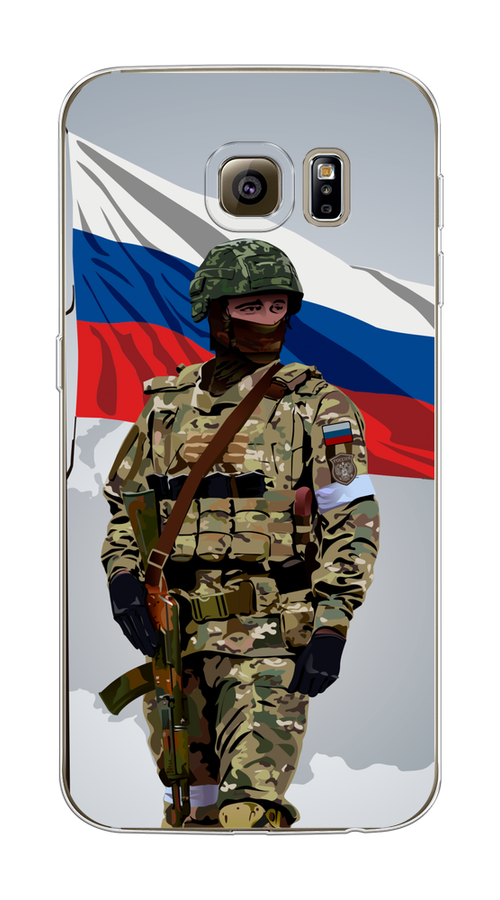 Чехол Awog на Samsung Galaxy S6 edge "Солдат с флагом", Белый;синий;красный;зеленый, 24450-1
Чехол Awog на Samsung Galaxy S6 edge "Солдат с флагом", Белый;синий;красный;зеленый, 24450-1