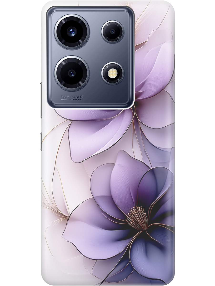 Силиконовый чехол на Infinix Note 30 VIP с принтом "Сиреневые цветы", Прозрачный;белый;серый;фиолетовый, 778685721
Силиконовый чехол на Infinix Note 30 VIP с принтом "Сиреневые цветы", Прозрачный;белый;серый;фиолетовый, 778685721