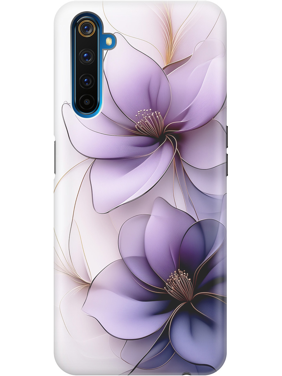 Силиконовый чехол на realme 6 Pro с принтом "Сиреневые цветы", Прозрачный;белый;серый;фиолетовый, 726149521
Силиконовый чехол на realme 6 Pro с принтом "Сиреневые цветы", Прозрачный;белый;серый;фиолетовый, 726149521
