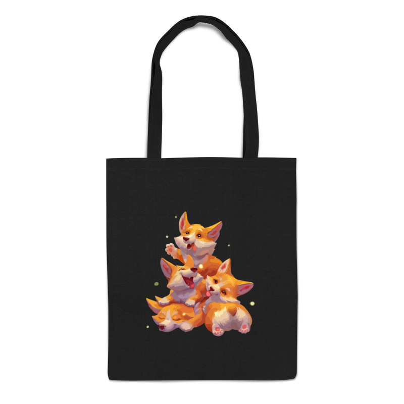 Сумка-шоппер Printio Корги собака черная, Черный, Корги собака
Сумка-шоппер Printio Корги собака черная, Черный, Корги собака