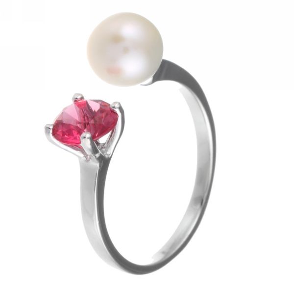 Кольцо из серебра с фианитом/жемчугом р. 17,5 JV R24487-R3_WM_001_WG, R24487-R3_WM_001_WG
Кольцо из серебра с фианитом/жемчугом р. 17,5 JV R24487-R3_WM_001_WG, R24487-R3_WM_001_WG