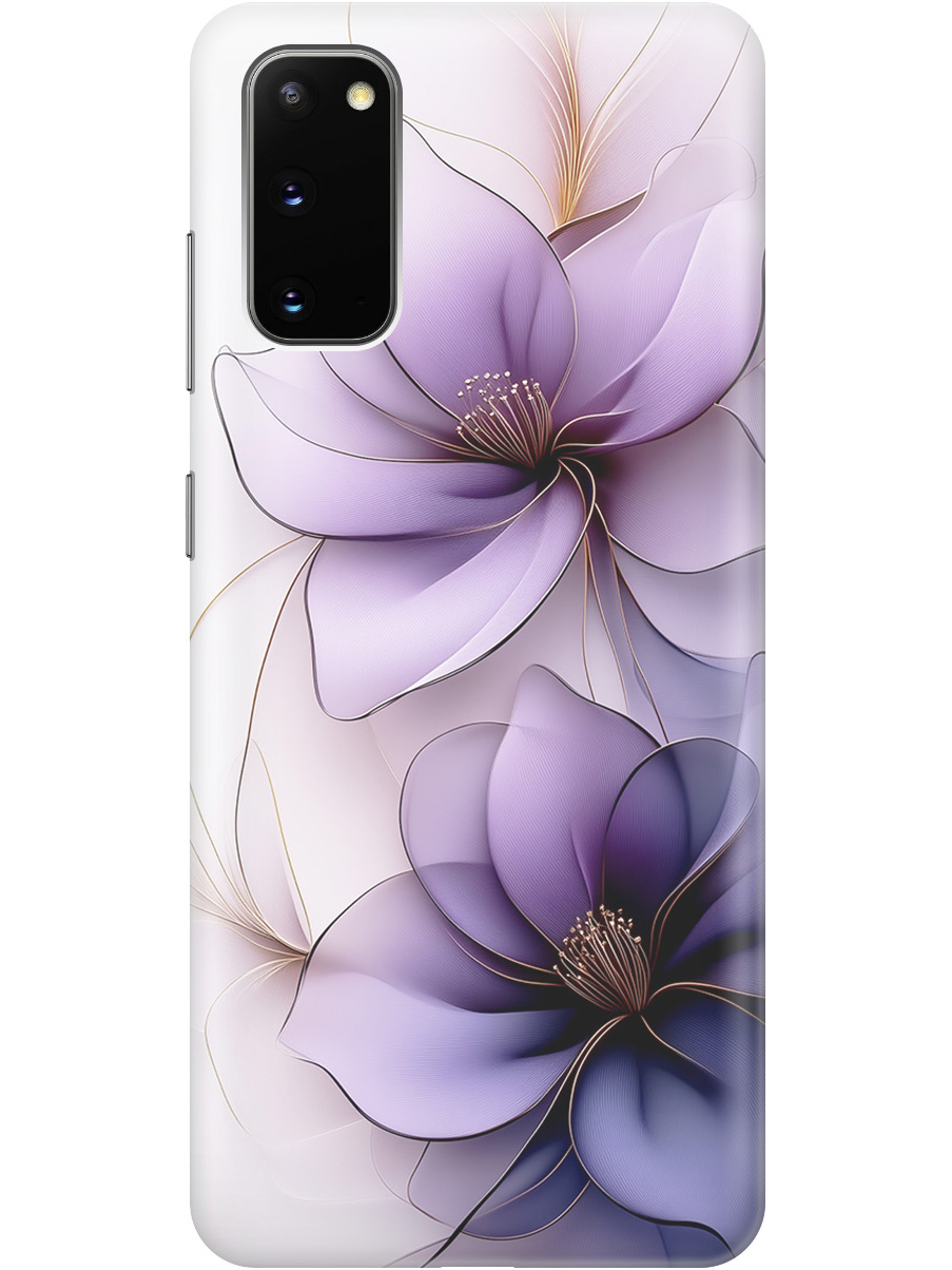 Силиконовый чехол на Samsung Galaxy S20 с принтом "Сиреневые цветы", Прозрачный;белый;серый;фиолетовый, 722629521
Силиконовый чехол на Samsung Galaxy S20 с принтом "Сиреневые цветы", Прозрачный;белый;серый;фиолетовый, 722629521