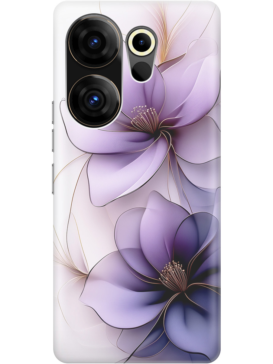 Силиконовый чехол на Tecno Camon 20 Premier 5g с принтом "Сиреневые цветы", Прозрачный;белый;серый;фиолетовый, 772567821
Силиконовый чехол на Tecno Camon 20 Premier 5g с принтом "Сиреневые цветы", Прозрачный;белый;серый;фиолетовый, 772567821