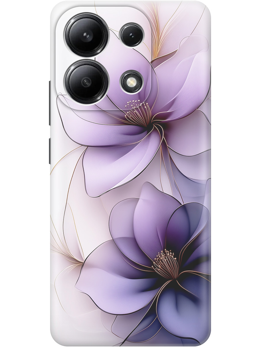 Силиконовый чехол на Xiaomi Redmi Note 13 4G с принтом "Сиреневые цветы", Прозрачный;белый;серый;фиолетовый, 782622821
Силиконовый чехол на Xiaomi Redmi Note 13 4G с принтом "Сиреневые цветы", Прозрачный;белый;серый;фиолетовый, 782622821