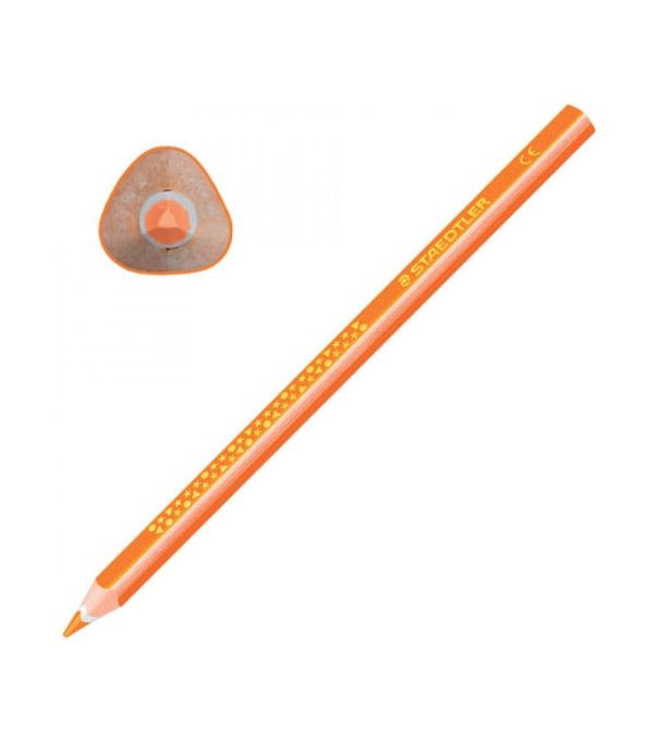 Карандашцветной утолщен STAEDTLER Noris club 1шт трехгранный грифель 4мм оранжевый 1284-4
Карандашцветной утолщен STAEDTLER Noris club 1шт трехгранный грифель 4мм оранжевый 1284-4
