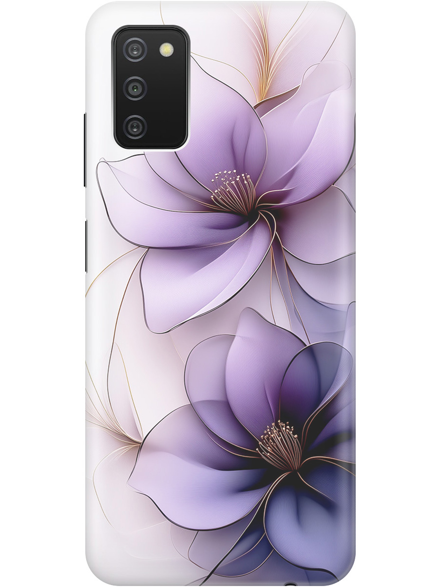 Силиконовый чехол на Samsung Galaxy A03s с принтом "Сиреневые цветы", Прозрачный;белый;серый;фиолетовый, 732241121
Силиконовый чехол на Samsung Galaxy A03s с принтом "Сиреневые цветы", Прозрачный;белый;серый;фиолетовый, 732241121