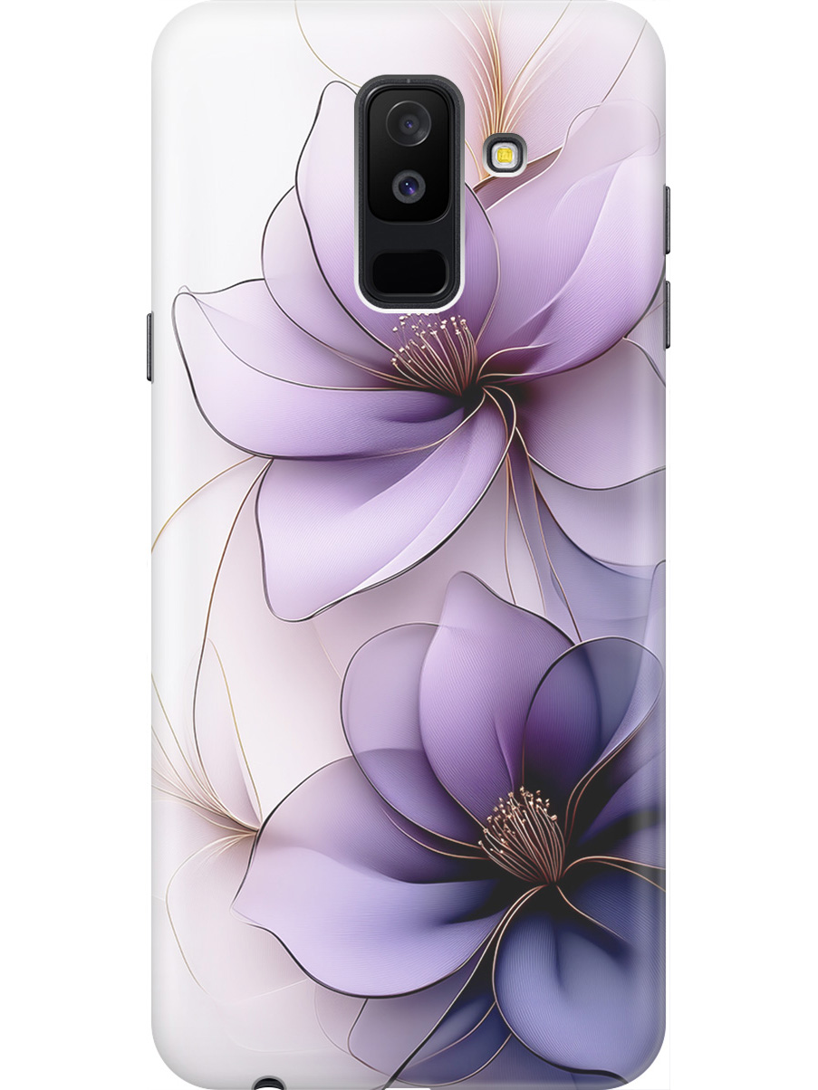 Силиконовый чехол на Samsung Galaxy A6+ (2018) с принтом "Сиреневые цветы", Прозрачный;белый;серый;фиолетовый, 717872121
Силиконовый чехол на Samsung Galaxy A6+ (2018) с принтом "Сиреневые цветы", Прозрачный;белый;серый;фиолетовый, 717872121