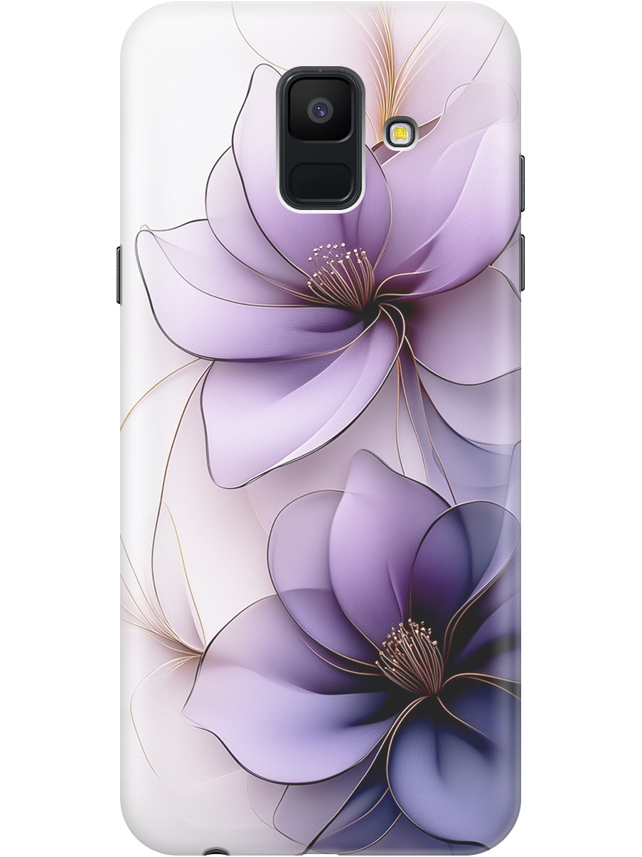 Силиконовый чехол на Samsung Galaxy A6 (2018) с принтом "Сиреневые цветы", Прозрачный;белый;серый;фиолетовый, 717872021
Силиконовый чехол на Samsung Galaxy A6 (2018) с принтом "Сиреневые цветы", Прозрачный;белый;серый;фиолетовый, 717872021