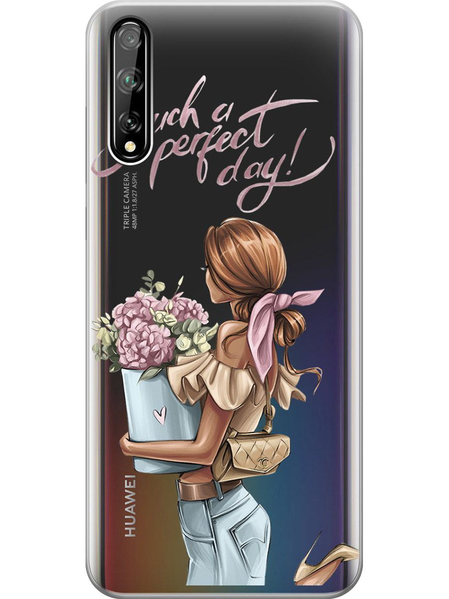 Силиконовый чехол на Honor 30i, Huawei Y8P с принтом "Какой прекрасный день" прозрачный, Прозрачный;голубой;розовый, 723101175
Силиконовый чехол на Honor 30i, Huawei Y8P с принтом "Какой прекрасный день" прозрачный, Прозрачный;голубой;розовый, 723101175