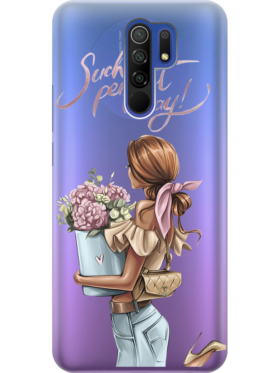 Силиконовый чехол на Xiaomi Redmi 9 с принтом "Какой прекрасный день" прозрачный, Прозрачный;голубой;розовый, 723276775
Силиконовый чехол на Xiaomi Redmi 9 с принтом "Какой прекрасный день" прозрачный, Прозрачный;голубой;розовый, 723276775