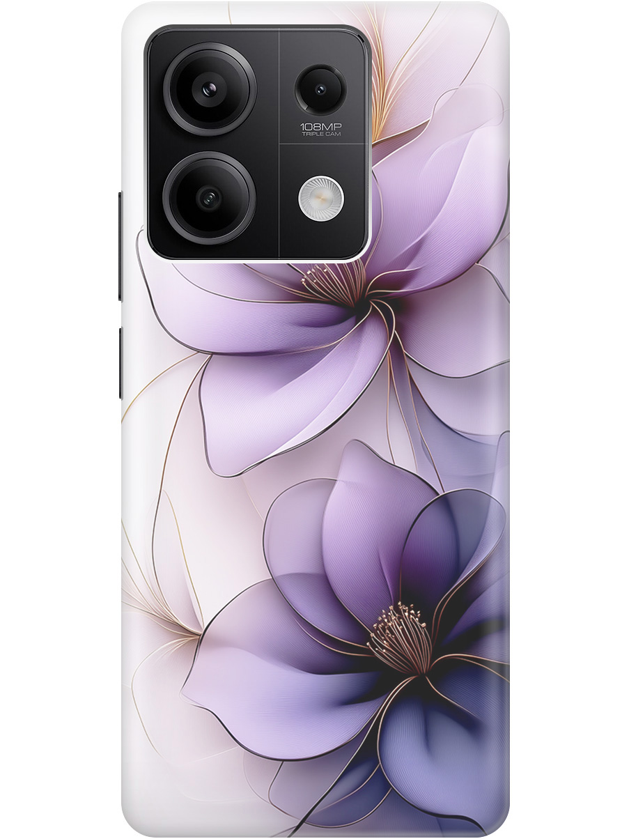 Силиконовый чехол на Xiaomi Redmi Note 13 5g с принтом "Сиреневые цветы", Прозрачный;белый;серый;фиолетовый, 776587021
Силиконовый чехол на Xiaomi Redmi Note 13 5g с принтом "Сиреневые цветы", Прозрачный;белый;серый;фиолетовый, 776587021