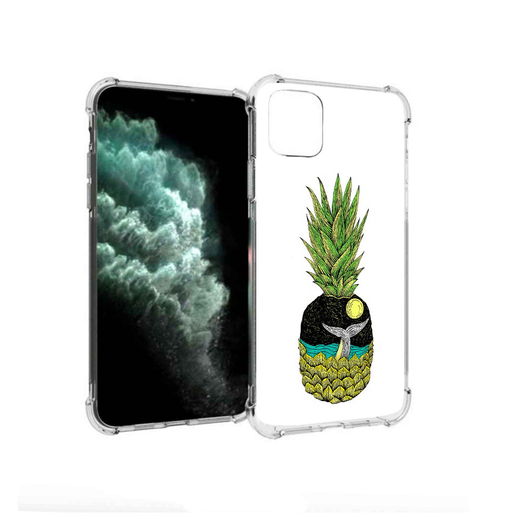 Чехол MyPads Tocco для Apple iPhone 11 Pro Max ананас с китом (PT142698.615.220), Прозрачный, Tocco
Чехол MyPads Tocco для Apple iPhone 11 Pro Max ананас с китом (PT142698.615.220), Прозрачный, Tocco