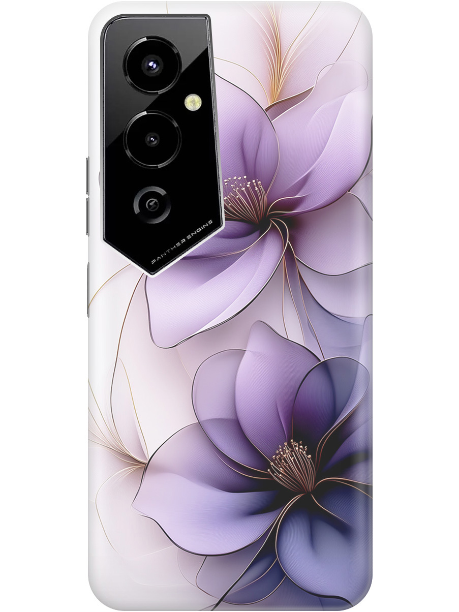 Силиконовый чехол на Tecno Pova 4 Pro с принтом "Сиреневые цветы", Прозрачный;белый;серый;фиолетовый, 762091521
Силиконовый чехол на Tecno Pova 4 Pro с принтом "Сиреневые цветы", Прозрачный;белый;серый;фиолетовый, 762091521