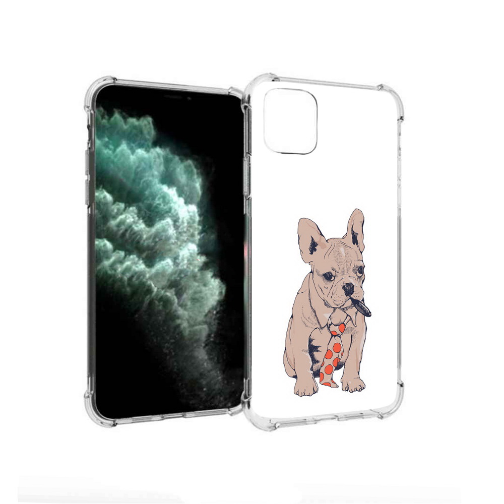 Чехол MyPads Tocco для Apple iPhone 11 Pro Max бульдог с сигарой (PT142698.615.250), Прозрачный, Tocco
Чехол MyPads Tocco для Apple iPhone 11 Pro Max бульдог с сигарой (PT142698.615.250), Прозрачный, Tocco