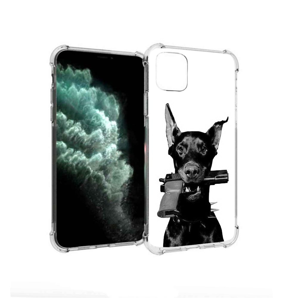 Чехол MyPads Tocco для Apple iPhone 11 Pro Max доберман с пистолетом (PT142698.615.331), Прозрачный, Tocco
Чехол MyPads Tocco для Apple iPhone 11 Pro Max доберман с пистолетом (PT142698.615.331), Прозрачный, Tocco