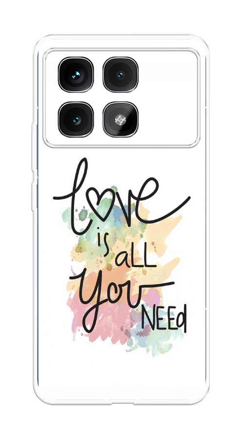 Чехол на Xiaomi Redmi K70 Ultra "Love is all you need", Белый;черный;зеленый, 323050-1
Чехол на Xiaomi Redmi K70 Ultra "Love is all you need", Белый;черный;зеленый, 323050-1