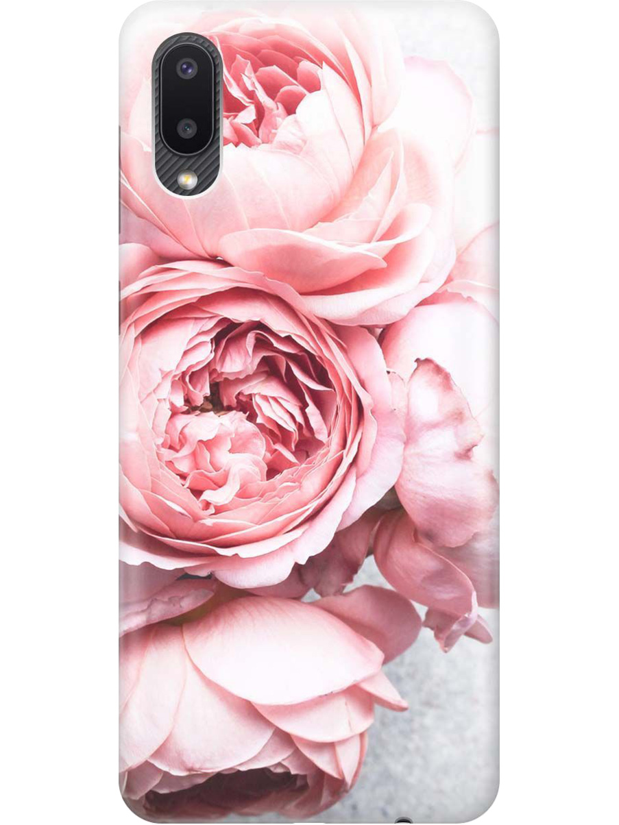 Силиконовый чехол на Samsung Galaxy A02 с принтом "Нежность", Прозрачный;белый;зеленый;розовый, 724352121
Силиконовый чехол на Samsung Galaxy A02 с принтом "Нежность", Прозрачный;белый;зеленый;розовый, 724352121