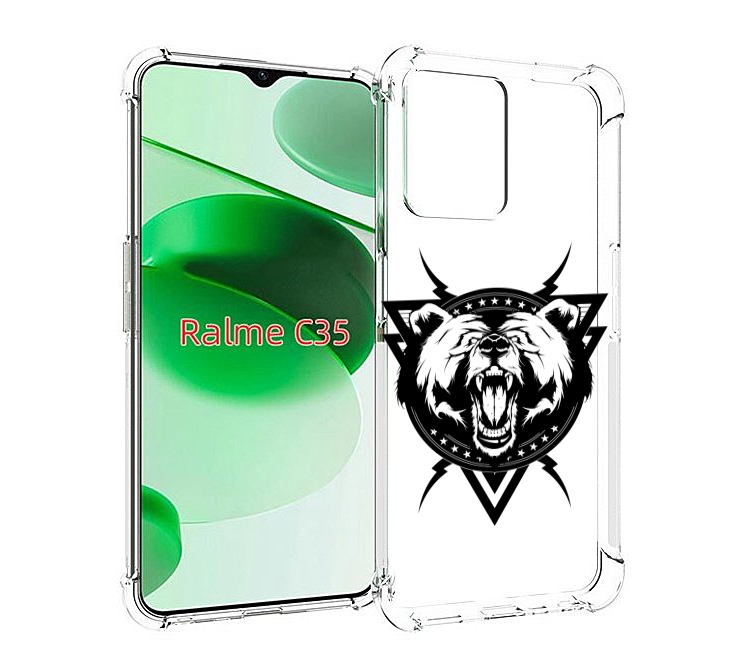 Чехол MyPads медведь в треугольнике для Realme C35 / Narzo 50A Prime, Прозрачный, Tocco
Чехол MyPads медведь в треугольнике для Realme C35 / Narzo 50A Prime, Прозрачный, Tocco