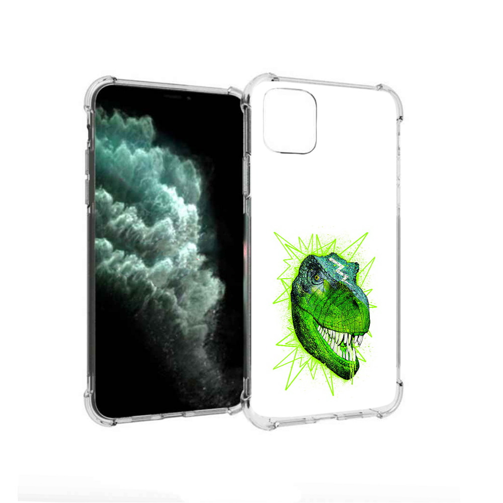 Чехол MyPads Tocco для Apple iPhone 11 Pro Max зеленый динозавр (PT142698.615.358), Прозрачный, Tocco
Чехол MyPads Tocco для Apple iPhone 11 Pro Max зеленый динозавр (PT142698.615.358), Прозрачный, Tocco