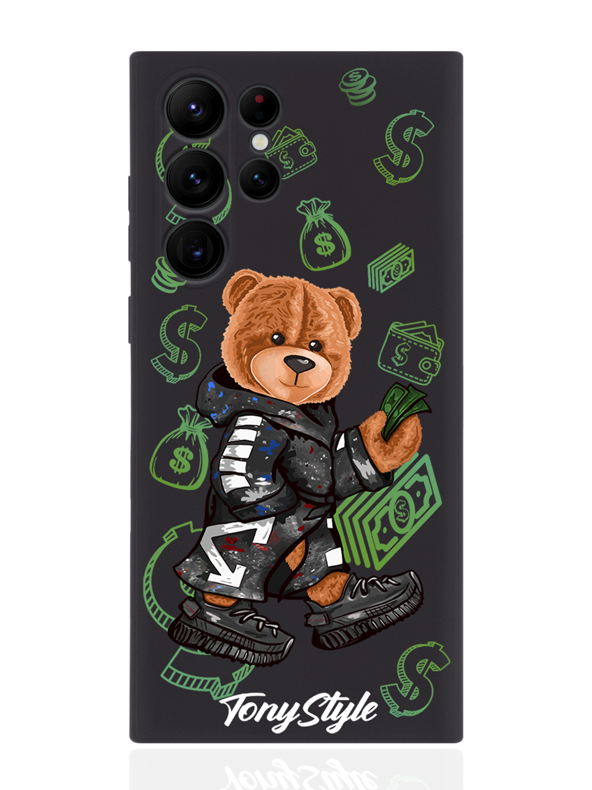 Чехол Tony Style для Samsung Galaxy S23 Ultra Tony Style Деньги черный, Коричневый;черный;зеленый
Чехол Tony Style для Samsung Galaxy S23 Ultra Tony Style Деньги черный, Коричневый;черный;зеленый