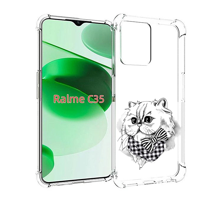 Чехол MyPads нарисованная красивая кошечка для Realme C35 / Narzo 50A Prime, Прозрачный, Tocco
Чехол MyPads нарисованная красивая кошечка для Realme C35 / Narzo 50A Prime, Прозрачный, Tocco