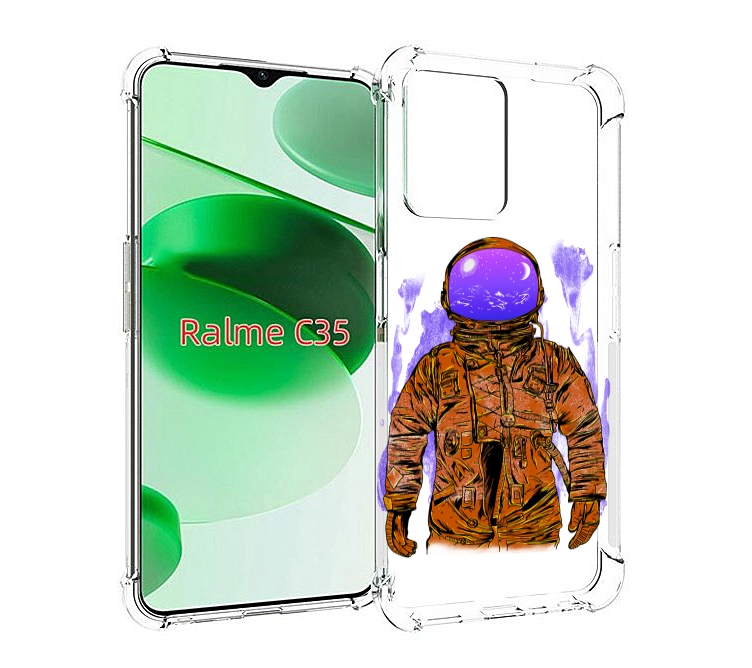 Чехол MyPads нарисованный мужчина в скафандре для Realme C35 / Narzo 50A Prime, Прозрачный, Tocco
Чехол MyPads нарисованный мужчина в скафандре для Realme C35 / Narzo 50A Prime, Прозрачный, Tocco
