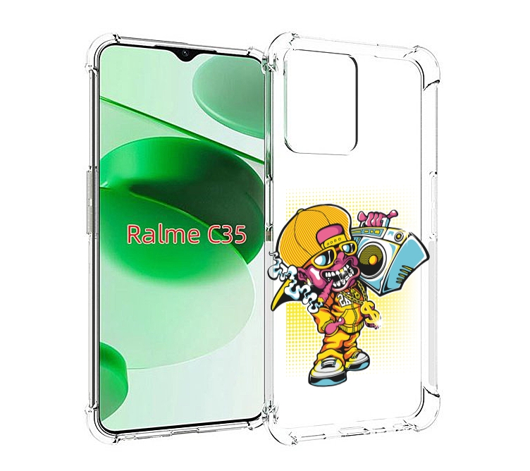 Чехол MyPads нарисованный парень с колонкой для Realme C35 / Narzo 50A Prime, Прозрачный, Tocco
Чехол MyPads нарисованный парень с колонкой для Realme C35 / Narzo 50A Prime, Прозрачный, Tocco