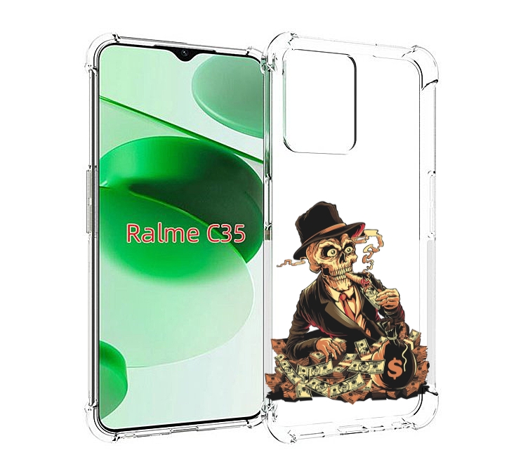 Чехол MyPads нарисованный череп с сигаретой для Realme C35 / Narzo 50A Prime, Прозрачный, Tocco
Чехол MyPads нарисованный череп с сигаретой для Realme C35 / Narzo 50A Prime, Прозрачный, Tocco