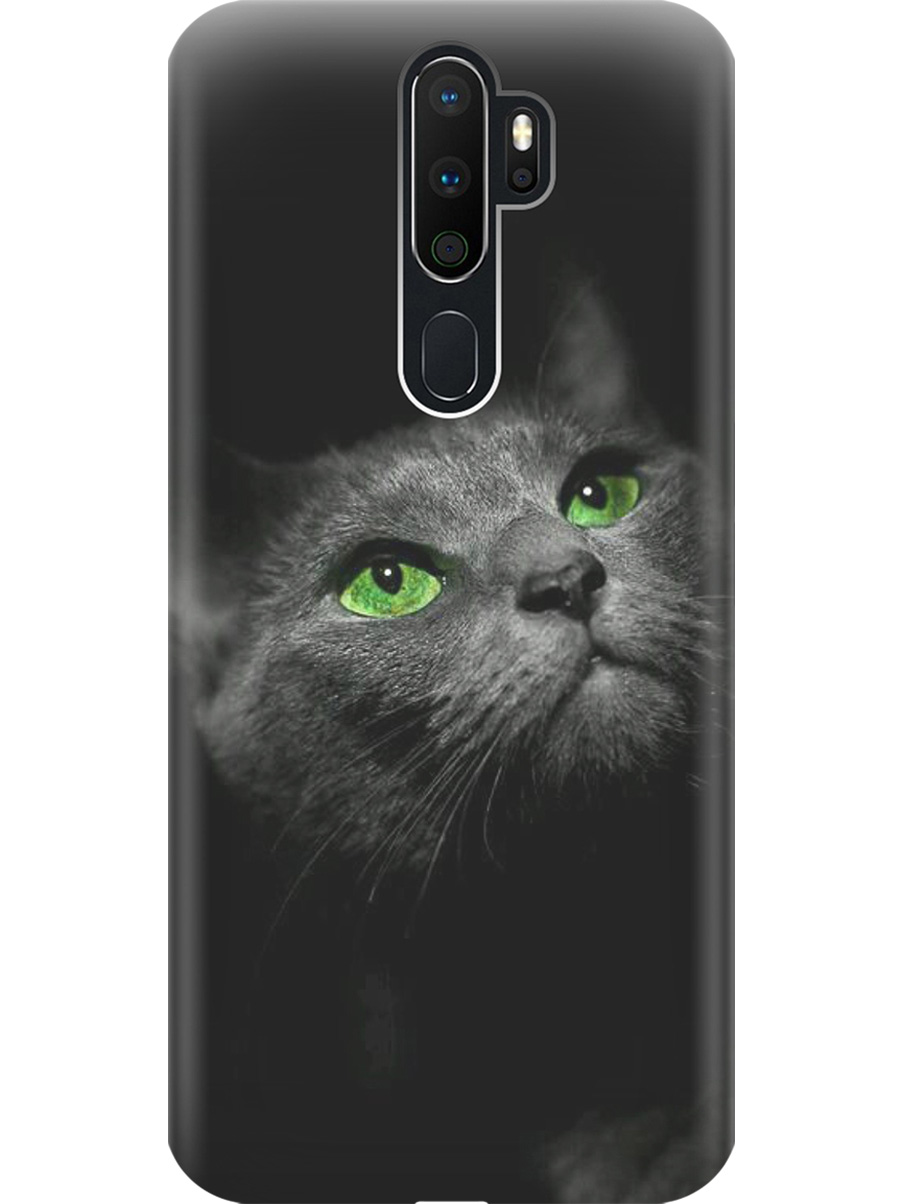 Силиконовый чехол на Oppo A5 (2020) / A9 (2020) с принтом "Зеленоглазая кошка", Прозрачный;зеленый;серый;черный, 726151311
Силиконовый чехол на Oppo A5 (2020) / A9 (2020) с принтом "Зеленоглазая кошка", Прозрачный;зеленый;серый;черный, 726151311