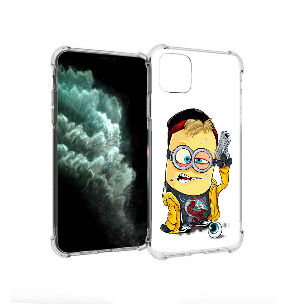 Чехол MyPads Tocco для Apple iPhone 11 Pro Max миньон бандит (PT142698.615.475), Прозрачный, Tocco
Чехол MyPads Tocco для Apple iPhone 11 Pro Max миньон бандит (PT142698.615.475), Прозрачный, Tocco
