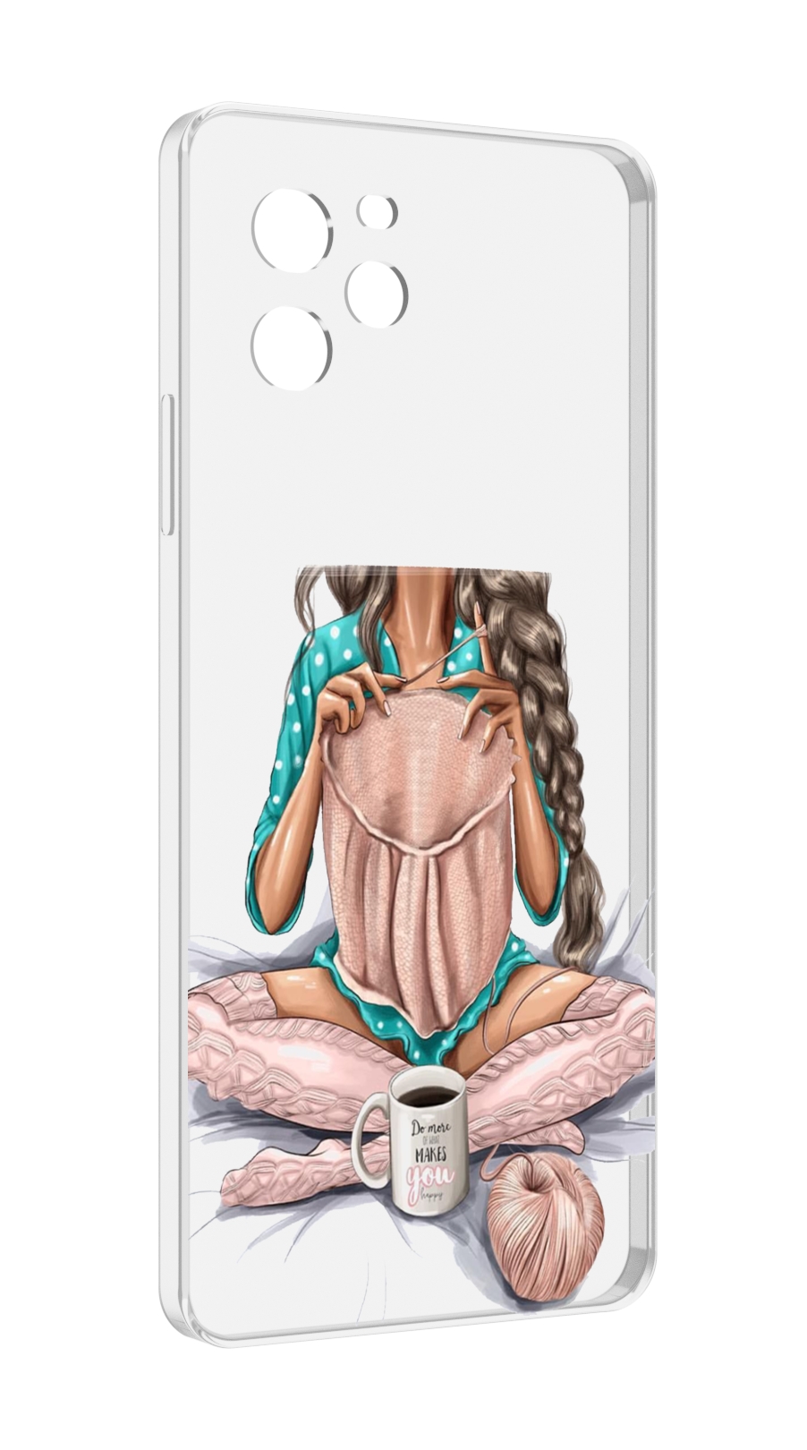 Чехол MyPads Девушка-вяжет женский для Huawei Nova Y61 / Huawei Enjoy 50z, Прозрачный, Tocco
Чехол MyPads Девушка-вяжет женский для Huawei Nova Y61 / Huawei Enjoy 50z, Прозрачный, Tocco