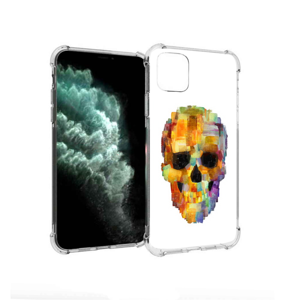 Чехол MyPads Tocco для Apple iPhone 11 Pro Max нарисованный череп (PT142698.615.516), Прозрачный, Tocco
Чехол MyPads Tocco для Apple iPhone 11 Pro Max нарисованный череп (PT142698.615.516), Прозрачный, Tocco